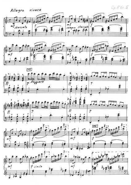 op.8 Nr.5 C-Dur »Gertrud«, 1964, 1