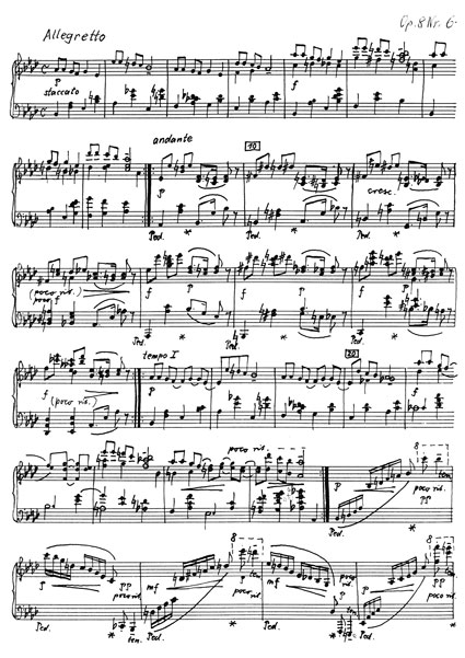 op.8 Nr.6 As-Dur »Michael«, 1965, 1