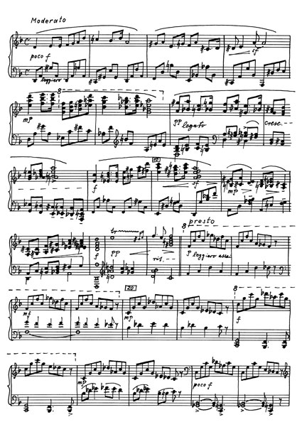 Klavierstück d-Moll, 1979, 1