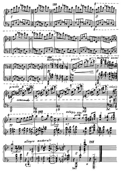 Klavierstück d-Moll, 1979, 5